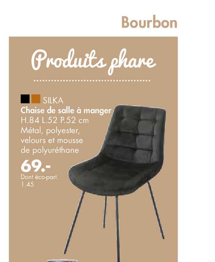 chaise de salle à manger silka