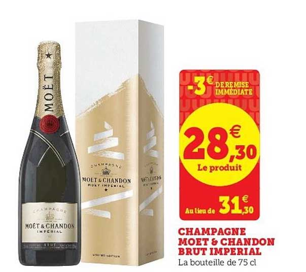 champagne moet & chandon brut impérial