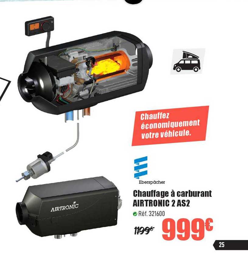 chauffage à carburant air tronic 2 as2