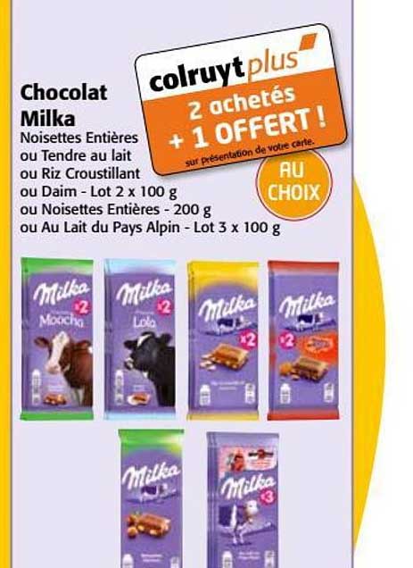 Chocolat Milka