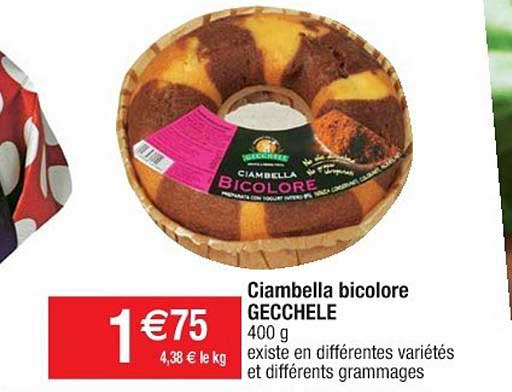 Ciambella Bicolore Gecchele