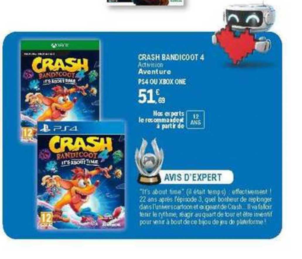 crash bandicoot 4 ps4 ou xbox one