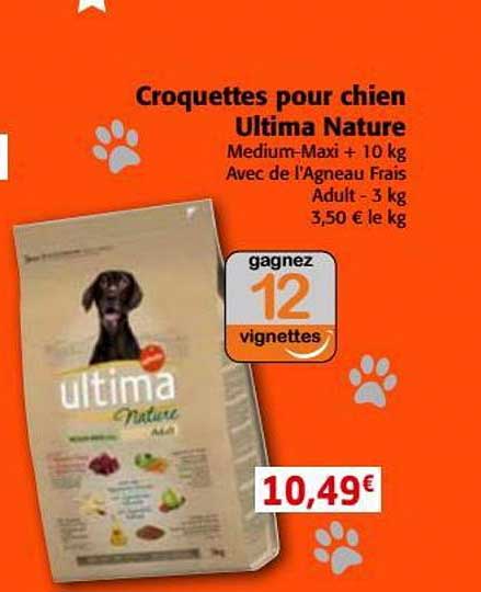 Croquettes Pour Chien Ultima Nature