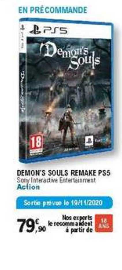 demon's souls remake ps5