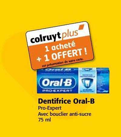 dentifrice oral b
