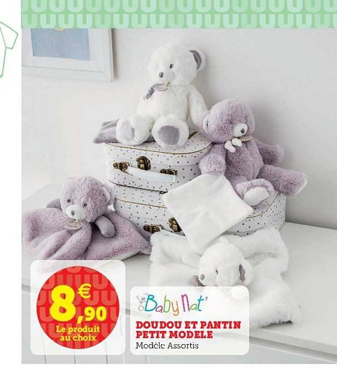 doudou et pantin petit modele