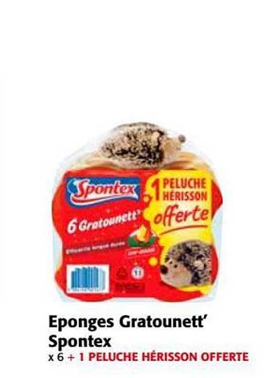 éponges Gratounett' Spontex