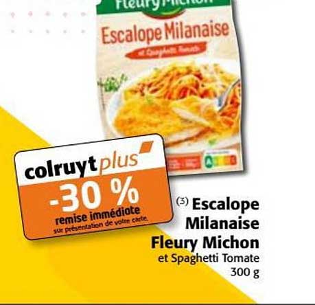 escalope milanaise fleury michon