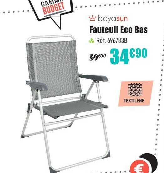 fauteuil eco bas bayasun