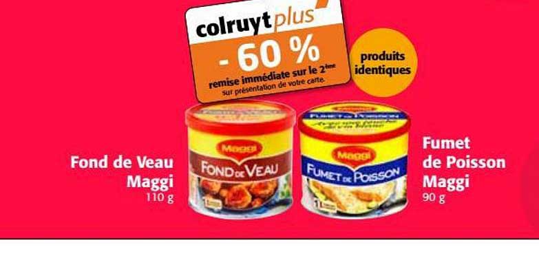 fond de veau maggi fumet de poisson maggi