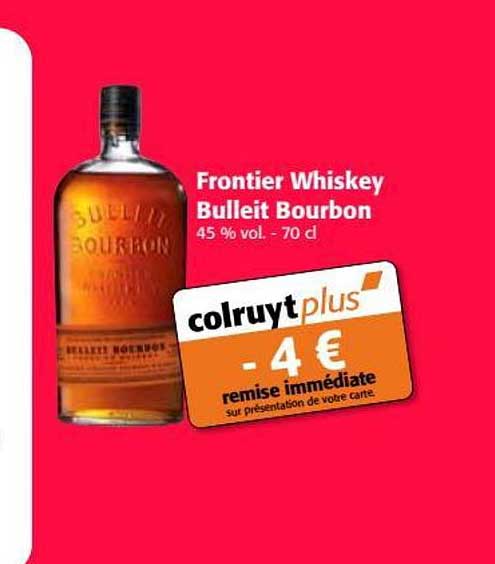 Frontier Whiskey Bulleit Bourbon
