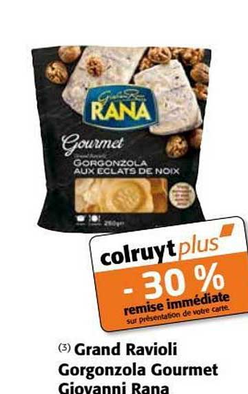 grand ravioli gorgonzola gourmet giovanni ranna