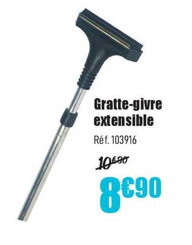 gratte givre extensible