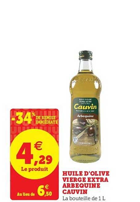 huile d'olive vierge extra arbequine cauvin