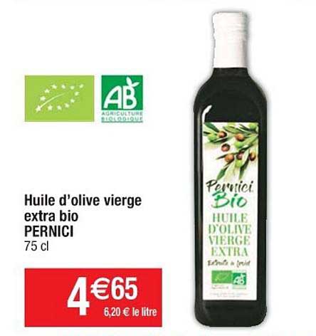 Huile D'olive Vierge Extra Bio Pernici
