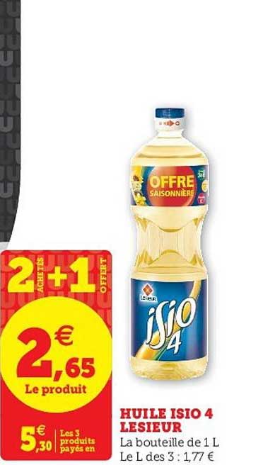 huile isio 4 lesieur