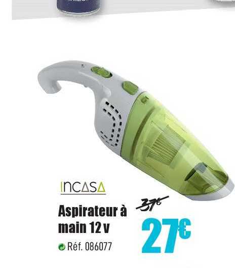 incasa aspirateur à main 12v