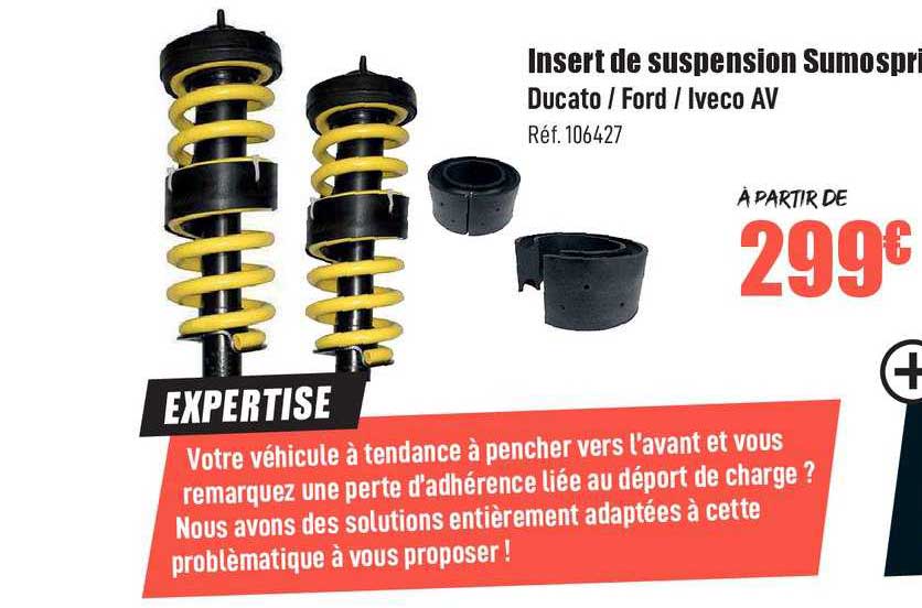 insert de suspension sumospri ducato ford iveco av