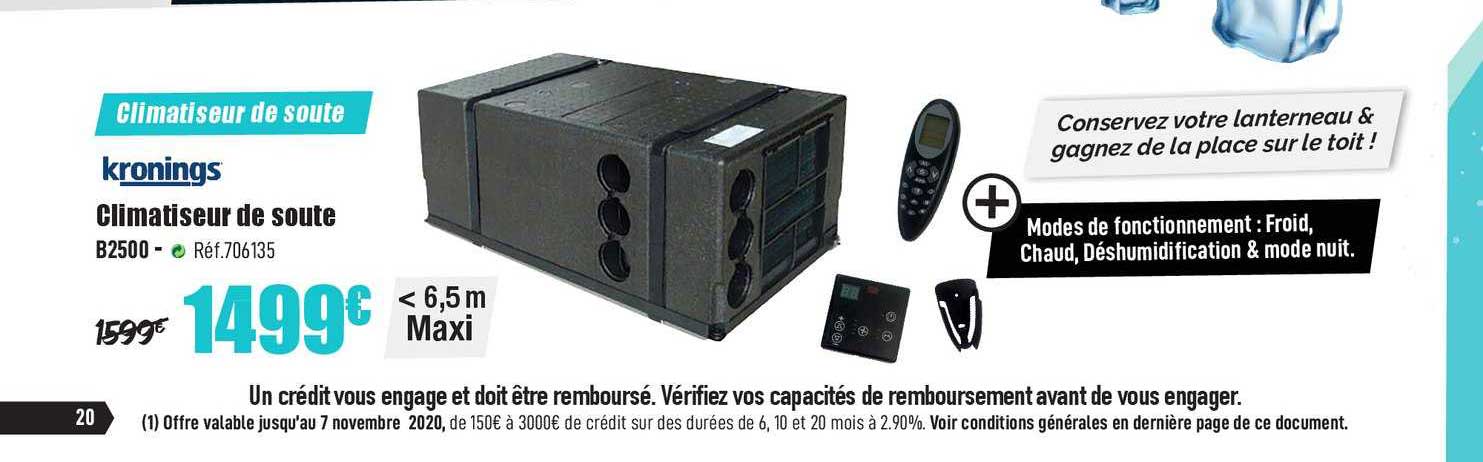 kronings climatiseur de soute