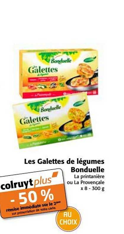 Les Galettes De Légumes Bonduelle
