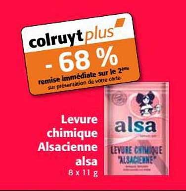 levure chimique alsacienne alsa