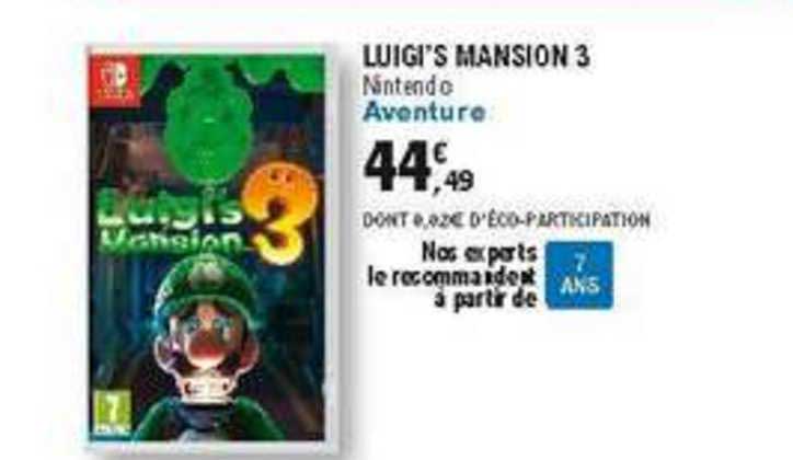 luigi's mansion 3