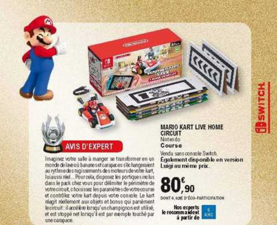 mario kart live home circuit