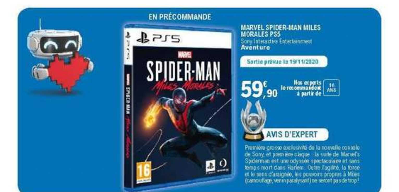 marvel spider man miles morale ps5
