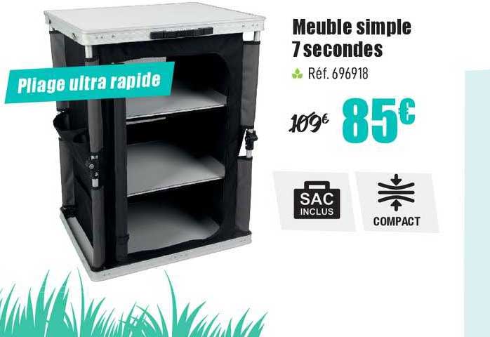 meuble simple 7 secondes