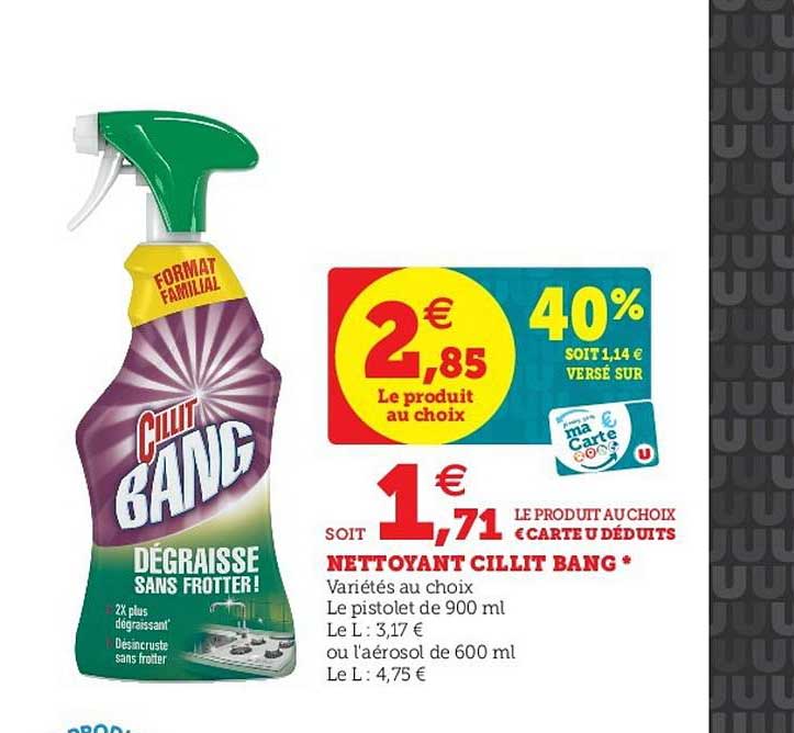 nettoyant cillit bang