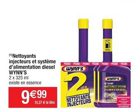 nettoyants injecteurs et système d'alimentation diesel wynn's