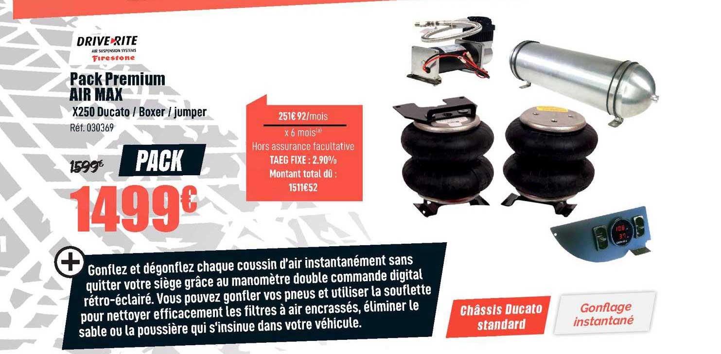 pack premium air max x250 ducato boxer jumper