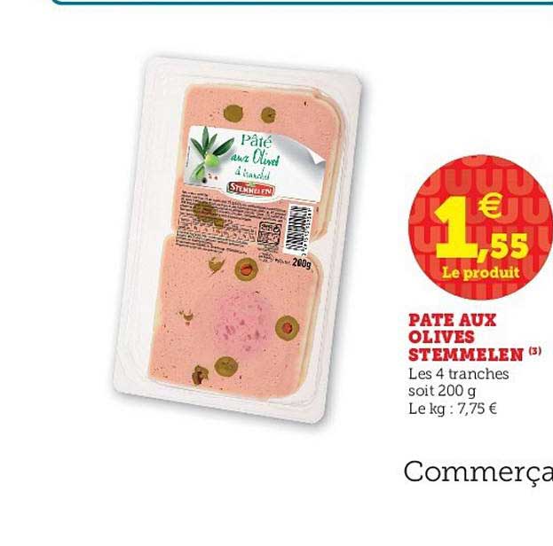 Pâte Aux Olives Stemmelen