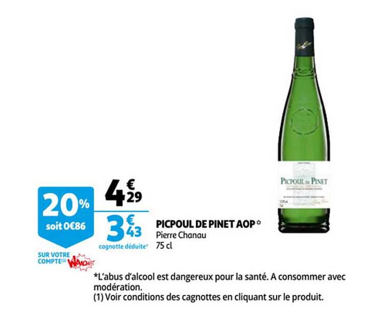 picpoul de pinet aop pierre chanau