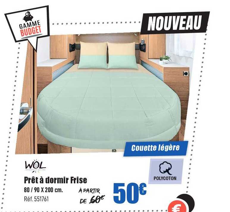 prêt à dormir frise wol