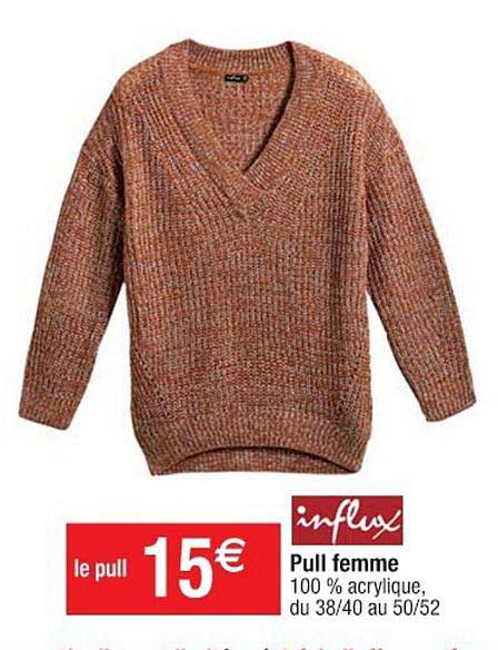 Pull Femme Influx