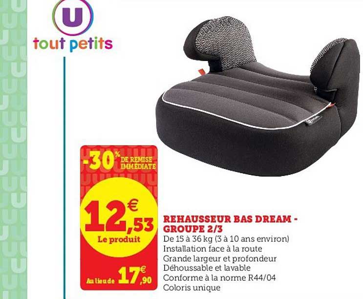 rehausseur bas dream - groupe 2-3