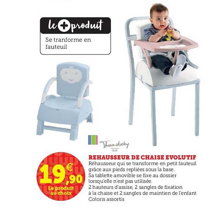 rehausseur de chaise évolutif