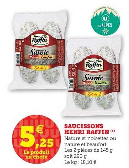 saucissons henri raffin