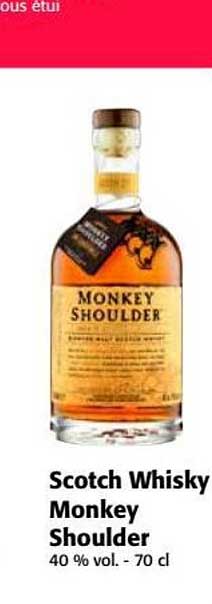 Scotch Whisky Monkey Shoulder