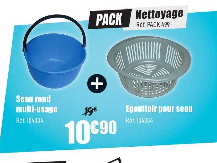 seau rond multi usage égouttoir pour seau