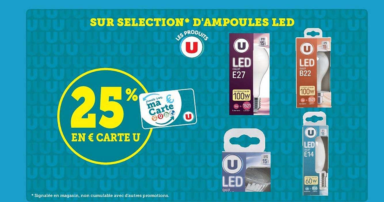 selection d'ampoules led