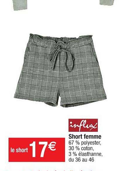 Short Femme Influx