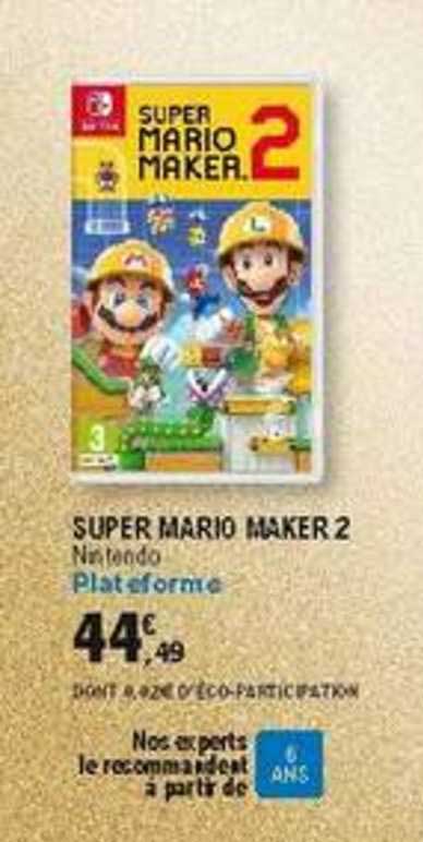 super mario maker 2