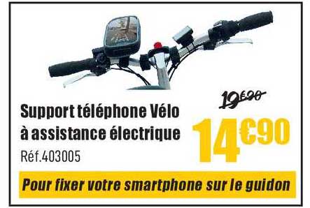 Support Téléphone Vélo à Assistance électrique
