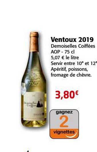 ventoux 2019 demoiselles coiffées aop