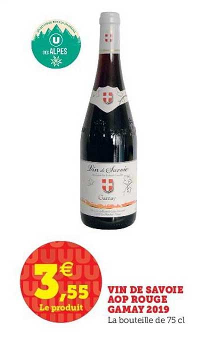 Vin De Savoie Aop Rouge Gamay 2019