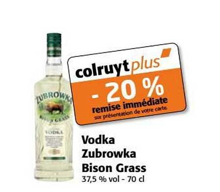 Vodka Zubrowka Bison Grass