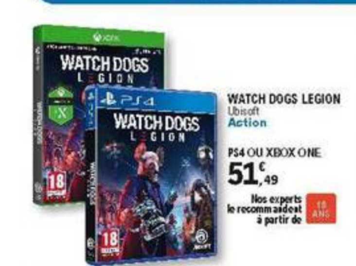 watch dogs legion ps4 ou xbox one
