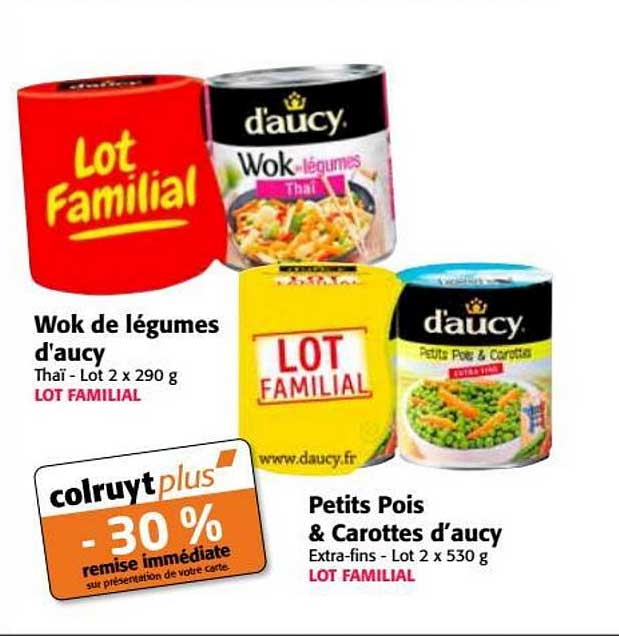 Wok De Légumes D'aucy Petits Pois & Carottes D'aucy